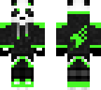 green panda