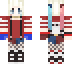 long haired harley quin