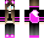 pink wolf girl