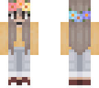 rainbow flower crown