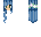 blue hair