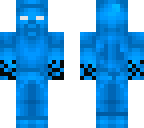 blue herobrine steve