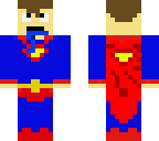 drooling superman with cape