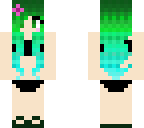 green blue bikni