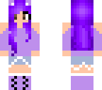 purple fox girl
