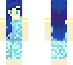 blue girl