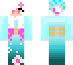 blue kimono remake
