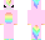 pink rainbow unicorn
