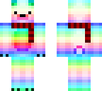 rainbow polar bear