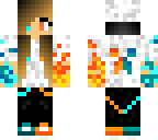 water and fire girl skin