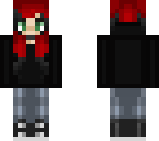 -emo luna black hood-