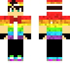 fancy rainbow boy