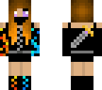 fire water ninja girl