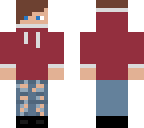 red hoodie