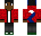 red jacket