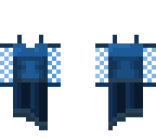 blue dress