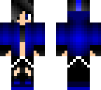 blue girl