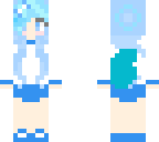 blue wolf girl