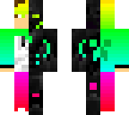 cyborg boy rainbow