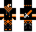 orange emo boy