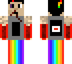 rainbow face