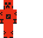 red and black creeper