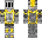 steel armour gold trimmed - runescape