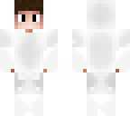 white flame with face