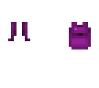 purple bag