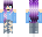 anna modern with blue