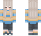 blueish striped