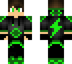 green lightning