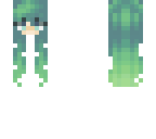 greeny blue hair base