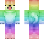rainbow dog