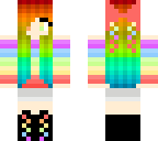 rainbow girl