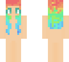 rainbow hair base