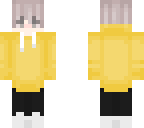 yellow hoodie
