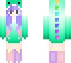 a girl dino