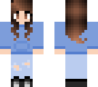 blue sweater girl