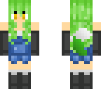 green fox girl