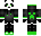 green panda