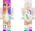 rainbow unicorn girl