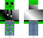 slime in green-fade hoodie