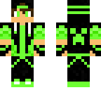 cool green nike boy