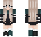 light grey hair wolf girl