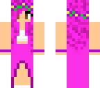 pink dress with flower headband