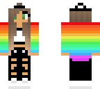 rainbow girl