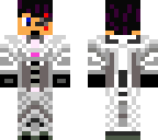 phantom white tux