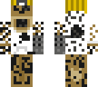 billy the fox with miner helmet