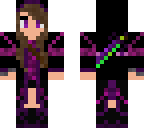 black and purple